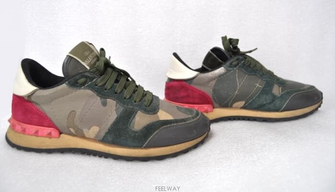 발렌티노/여성락스터디카모플라쥬스니커즈(사이즈240)정품 상품이미지3