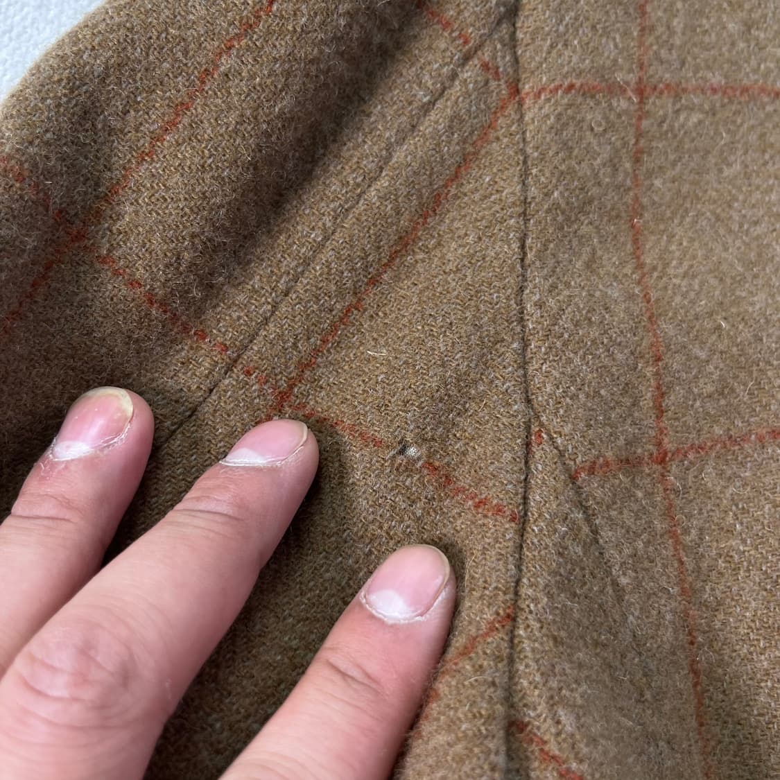 100 폴로랄프로렌 90s 울 체크 블레이저 자켓 상품이미지6