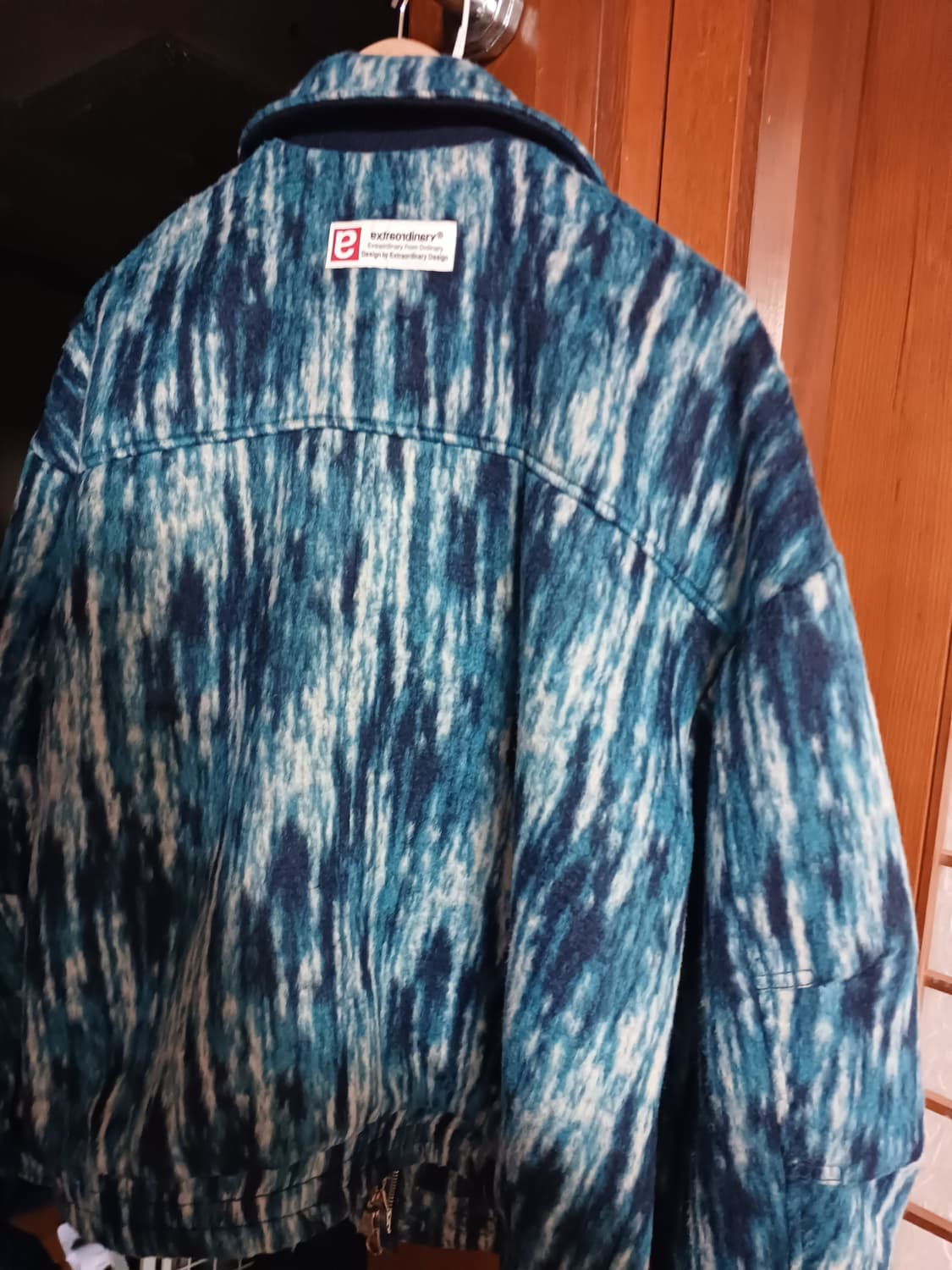 [XL,105],품절된 BRUSHED JACKET BLUE 판매합니다 상품이미지3