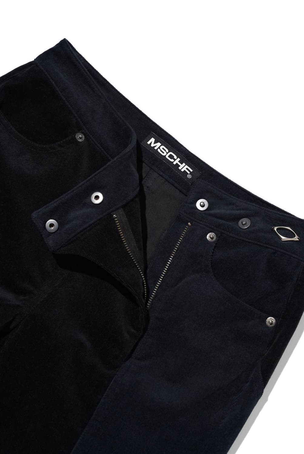 미스치프 코듀로이 부츠컷 블랙 상품이미지4