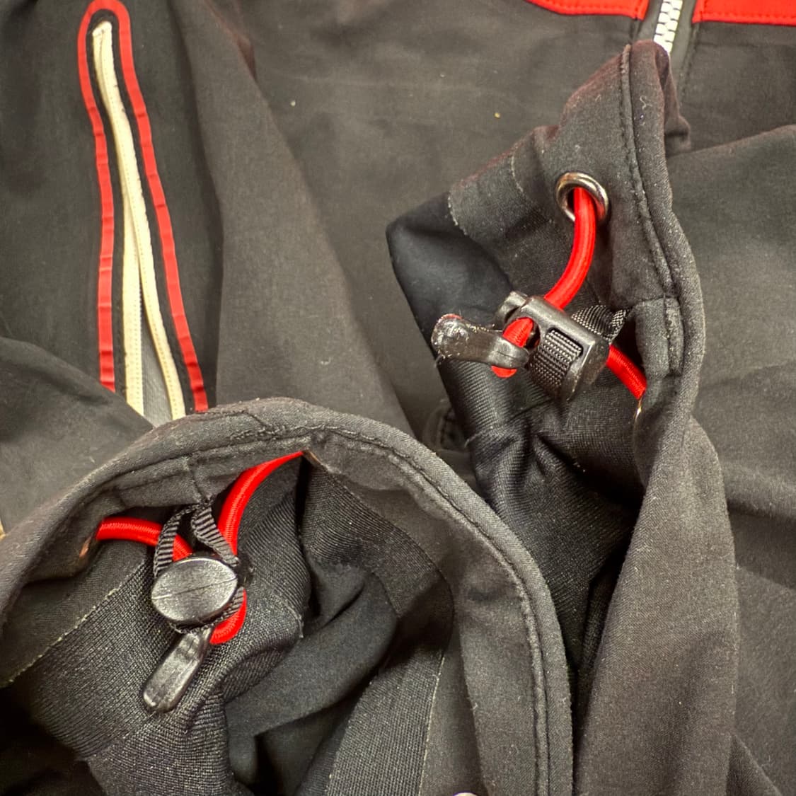 [정품/L] FJ 풋조이 골프 바람막이 자켓 레드 블랙 b10 상품이미지8