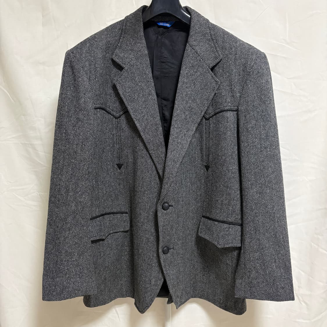 펜들턴 버진 울 헤링본 웨스턴 파이핑 자켓 / 그레이, XL 상품이미지1