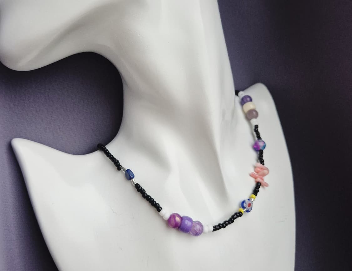 핸드메이드 유니크 목걸이  상품이미지1