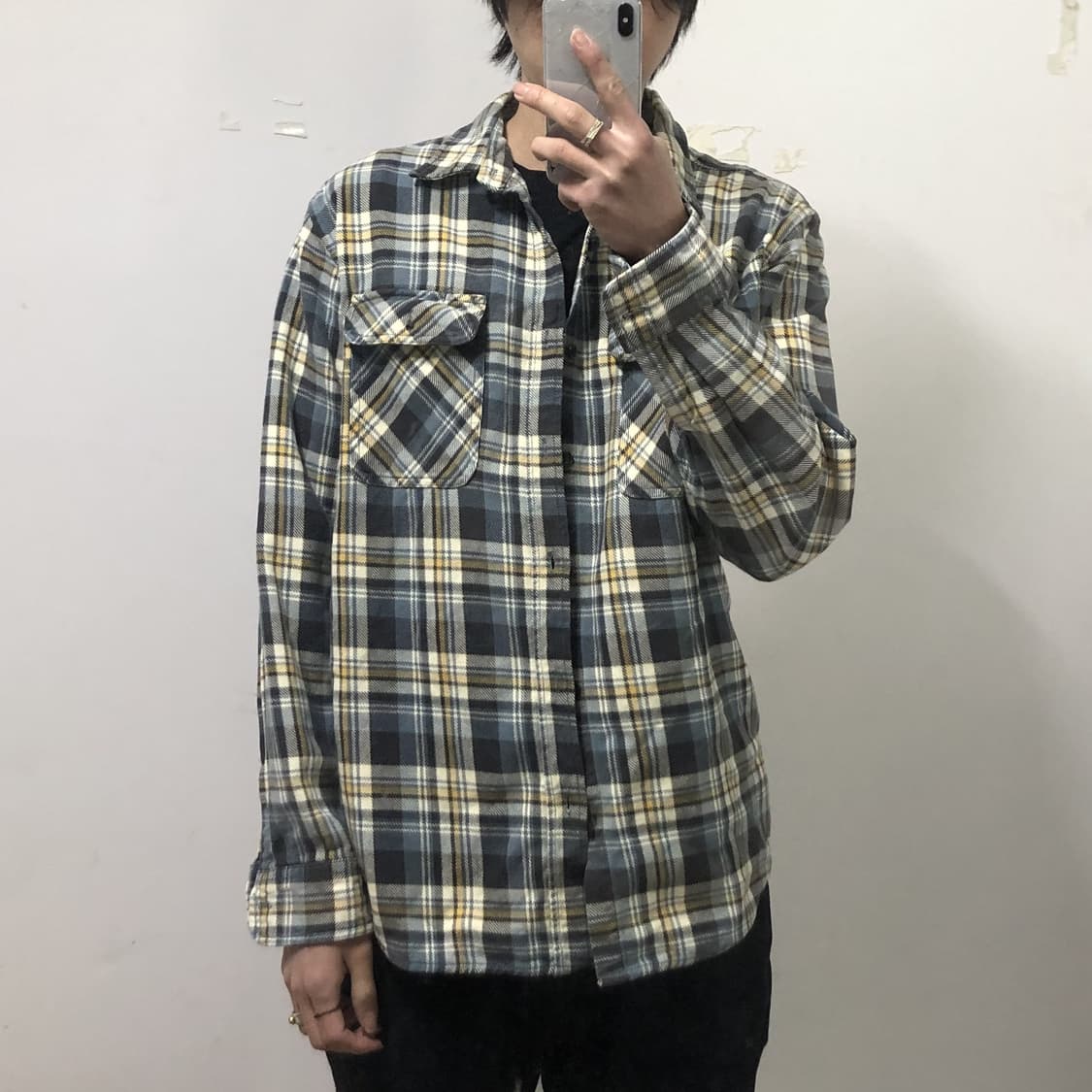 아비렉스 USA 체크셔츠  상품이미지3