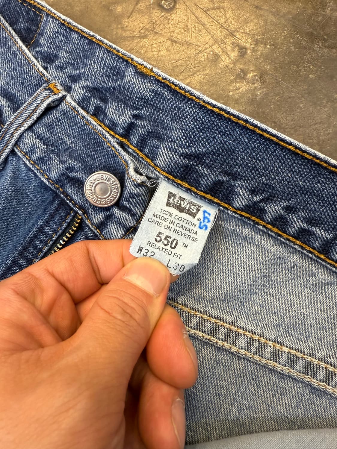 리바이스 550 (33) made in canada 상품이미지3