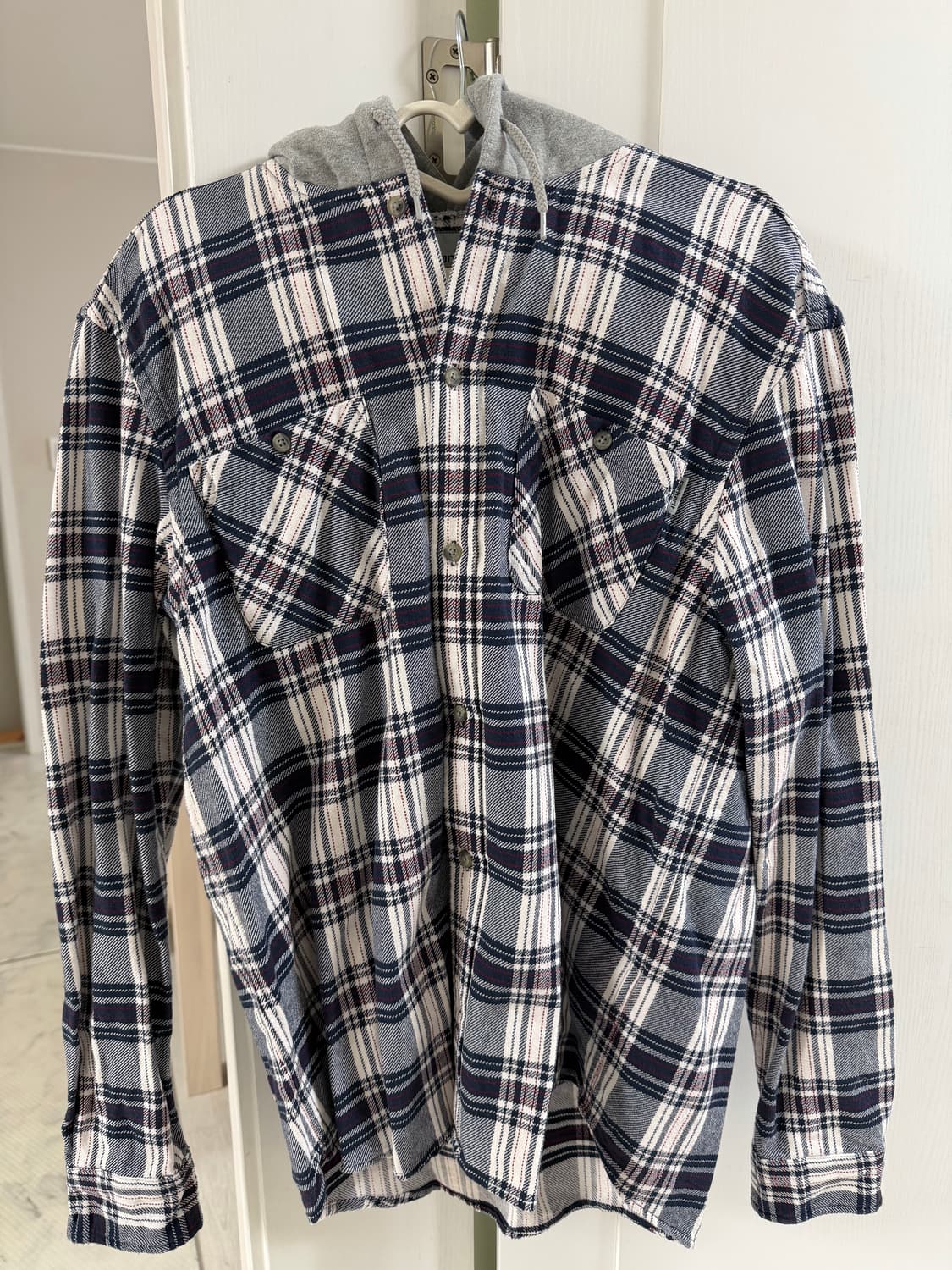 칼하트 후드 체크셔츠 상품이미지2