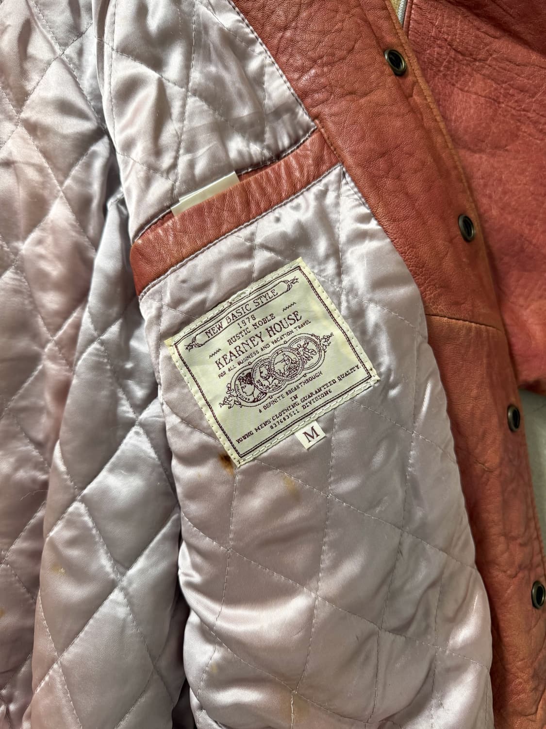 KEARNEY HOUSE Sheepskin Leather Jacket  상품이미지9