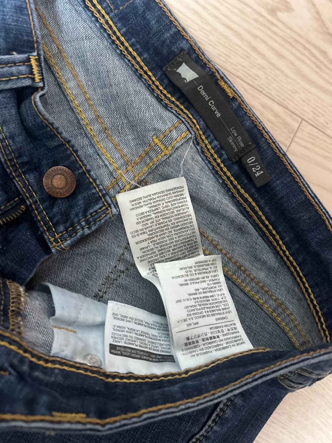    리바이스Levi’s Demi Curve Low Rise Skinny 상품이미지3