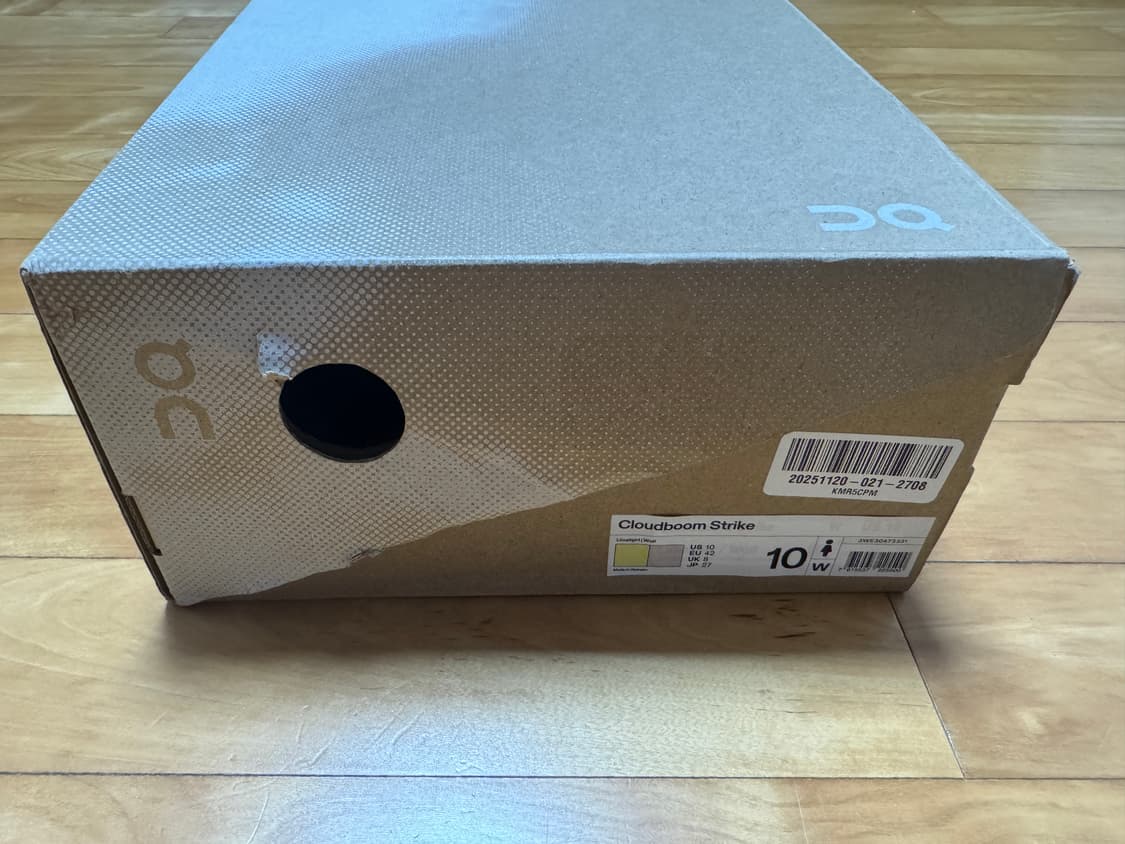 [265, 새상품] 온 러닝 클라우드붐 스트라이크 라임라이트 울프 상품이미지9