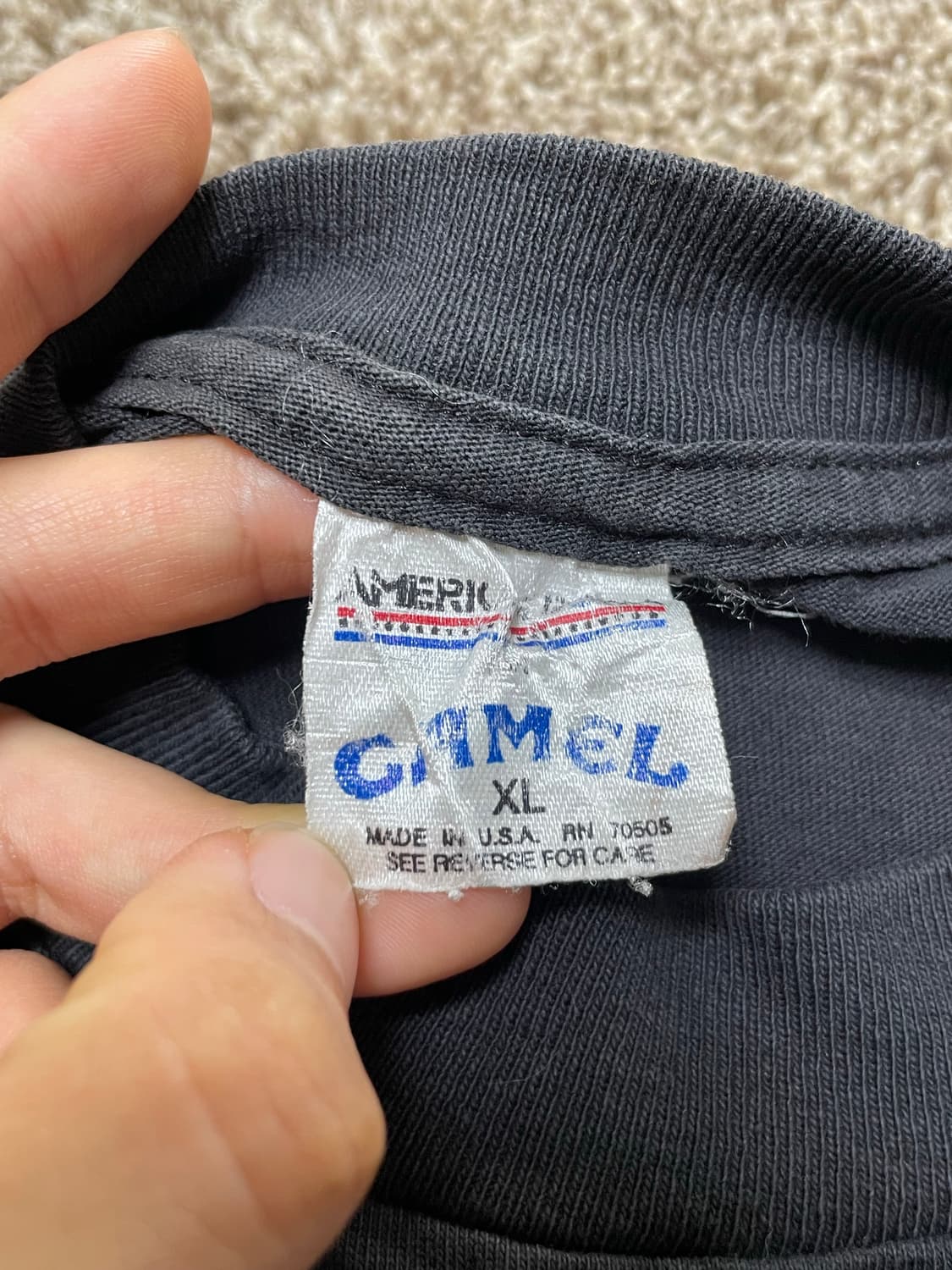 90s 카멜 롱슬리브 camel long sleeve 상품이미지5