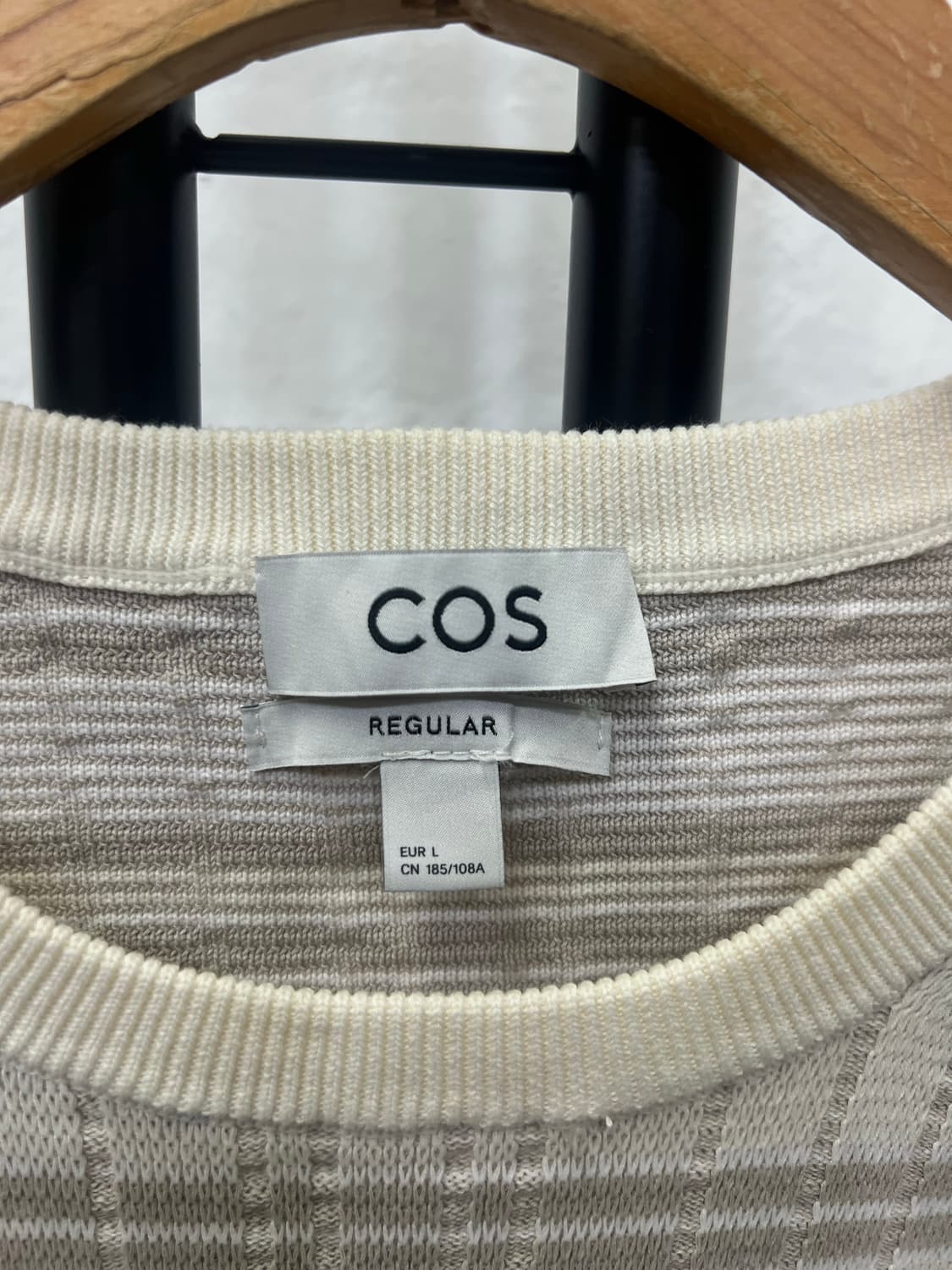 정품) COS 남성 니트조끼 베스트 L 상품이미지5