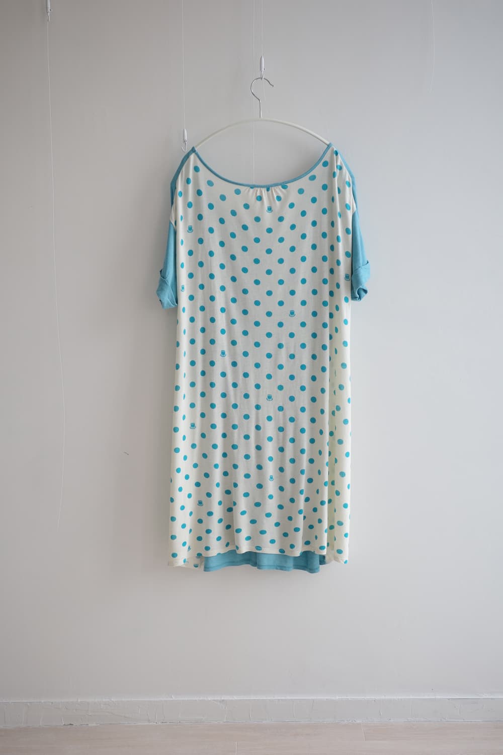 GRANIPH emerald dot drawstring one-piece 상품이미지2