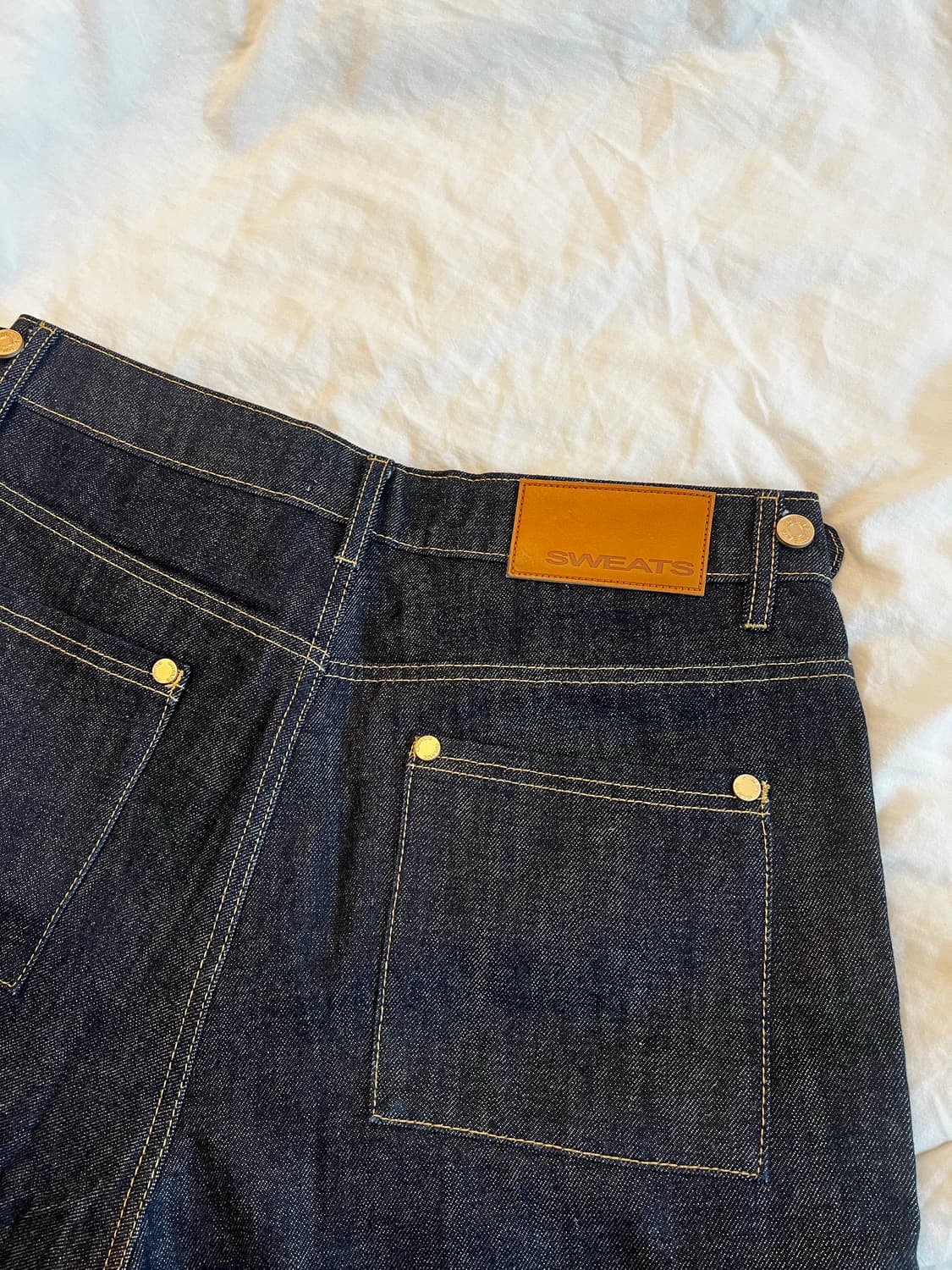 sweatscollective baggy 데님 인디고 M 상품이미지8