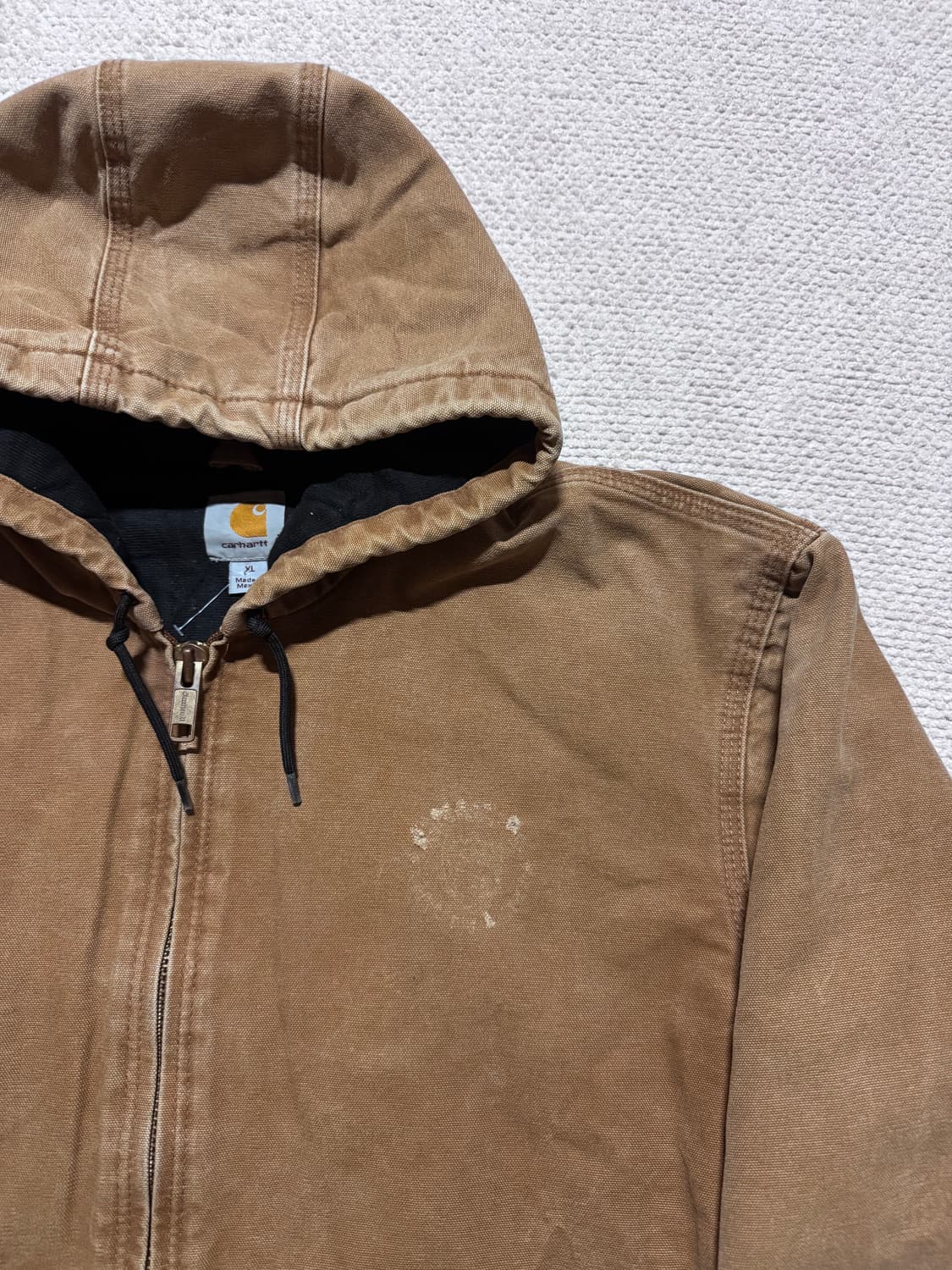 칼하트 J130 브라운 액티브 자켓 XL 상품이미지3