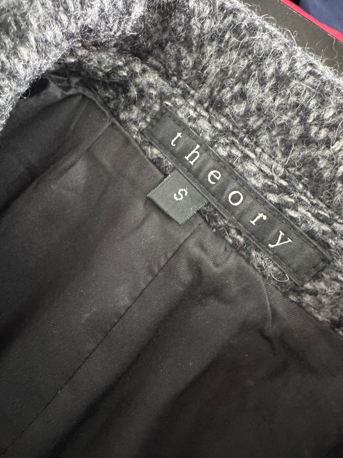 여성 띠어리 Theory 모헤어 고급 더블 코트 S 상품이미지3