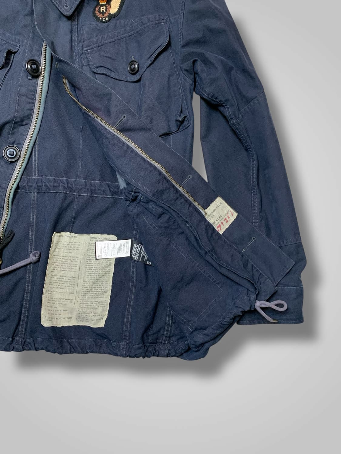 [M]폴로 네이비 컴뱃 필드자켓 상품이미지7