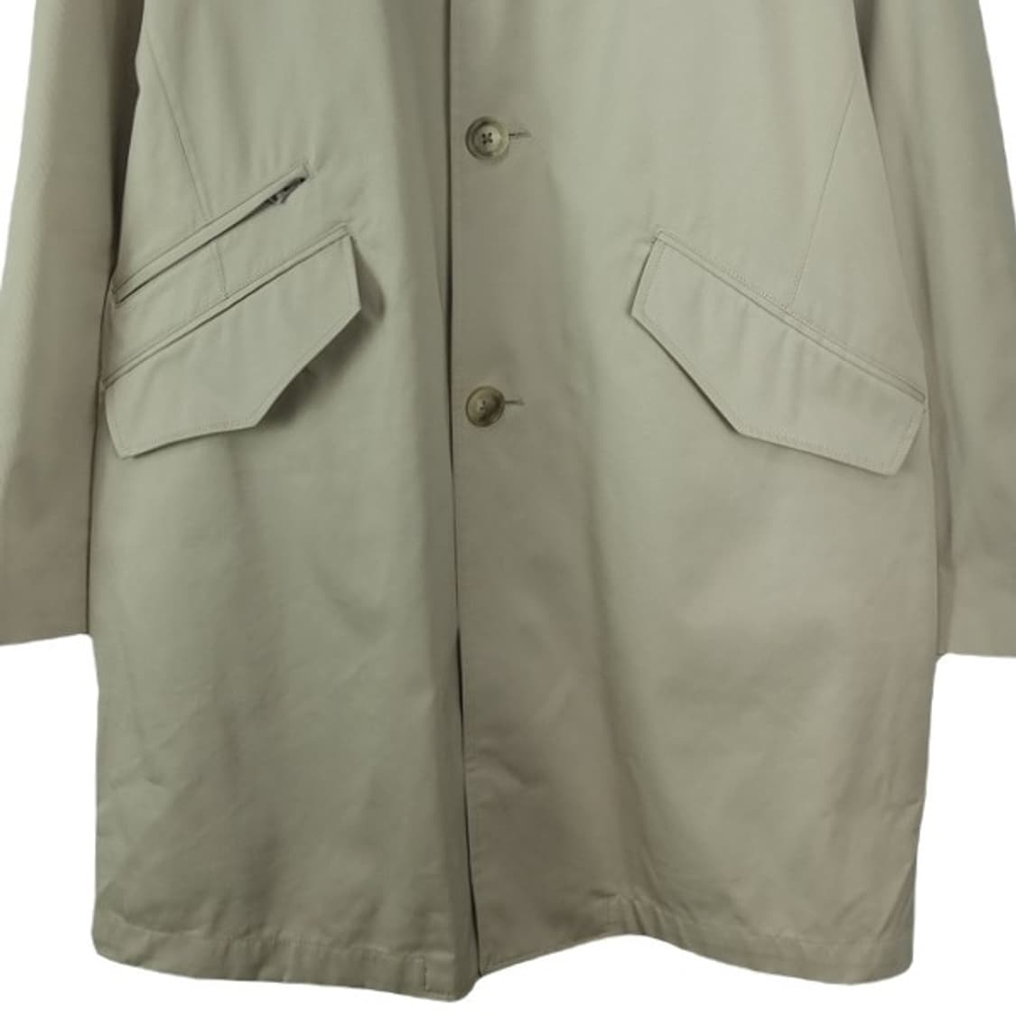 [띠어리] 미니멀 트렌치 코트 베이지 M19623 상품이미지5