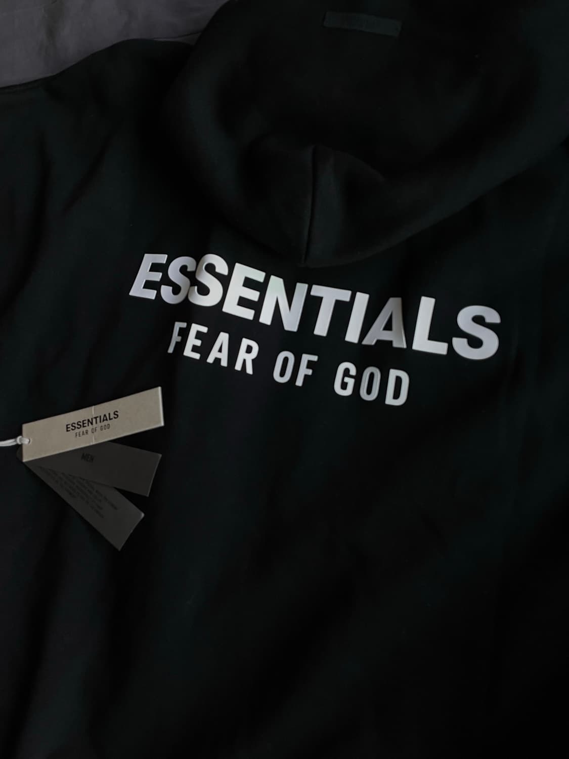 피어오브갓 에센셜 후드티 블랙 상품이미지2