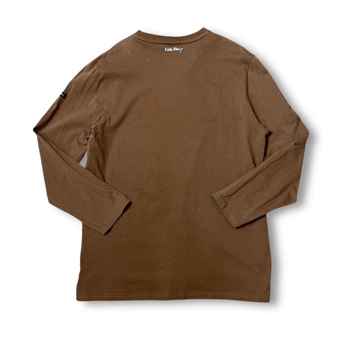 키스해링 브라운 롱슬리브 긴팔 티셔츠 105 상품이미지2