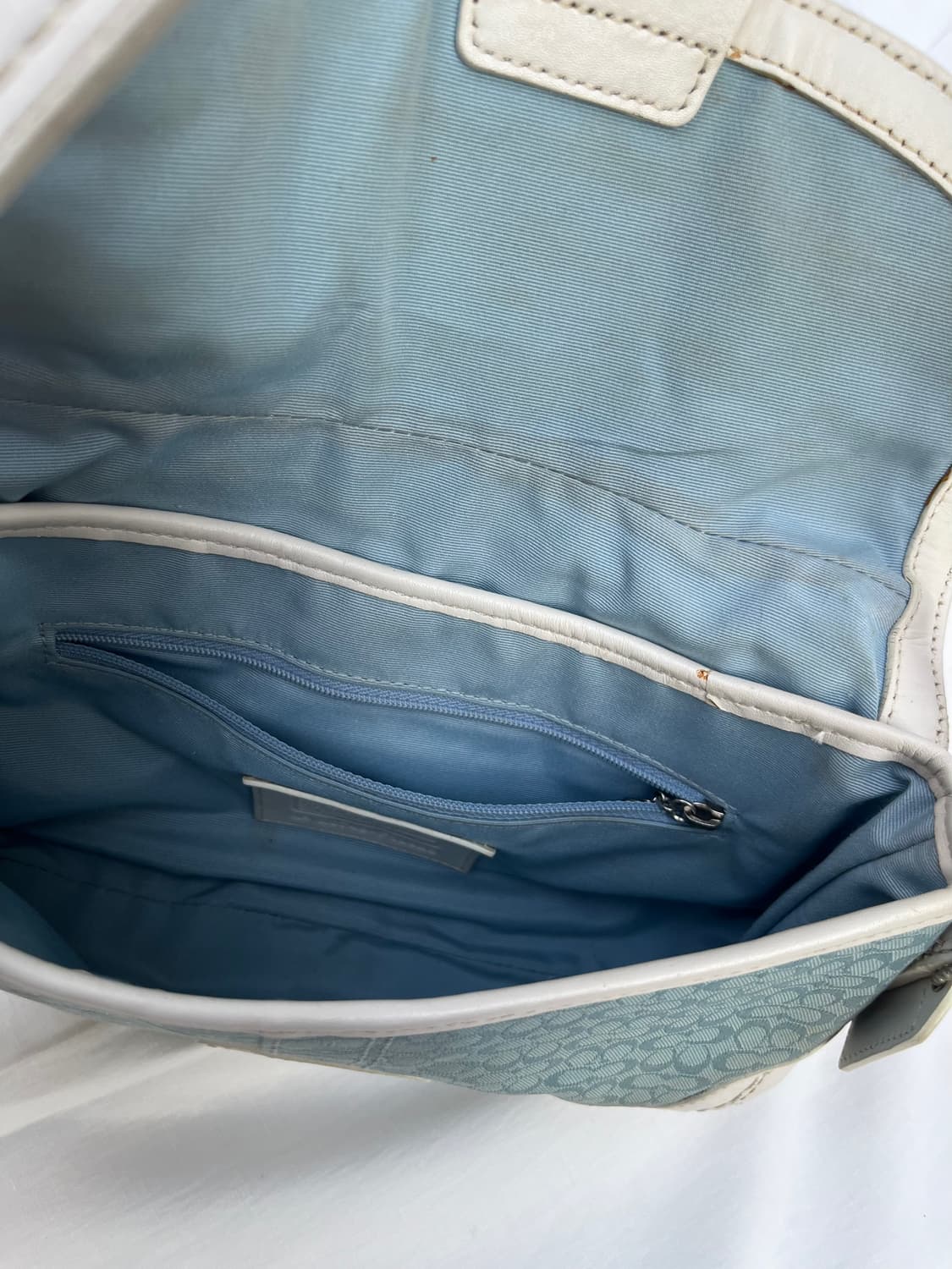 Coach vintage babyblue bag 상품이미지10