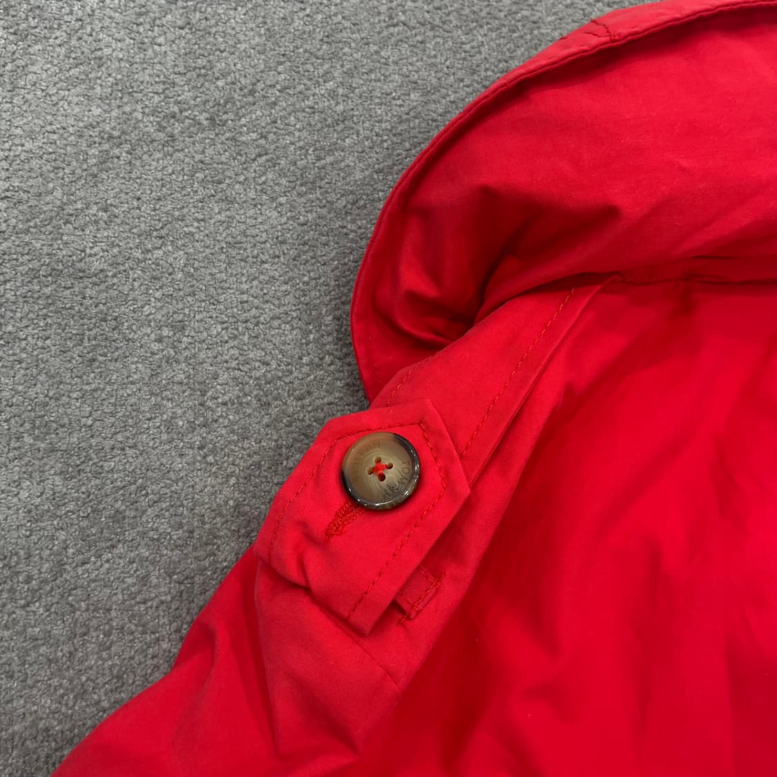 S 타미힐피거 벨티드 레드 트렌치코트 상품이미지5