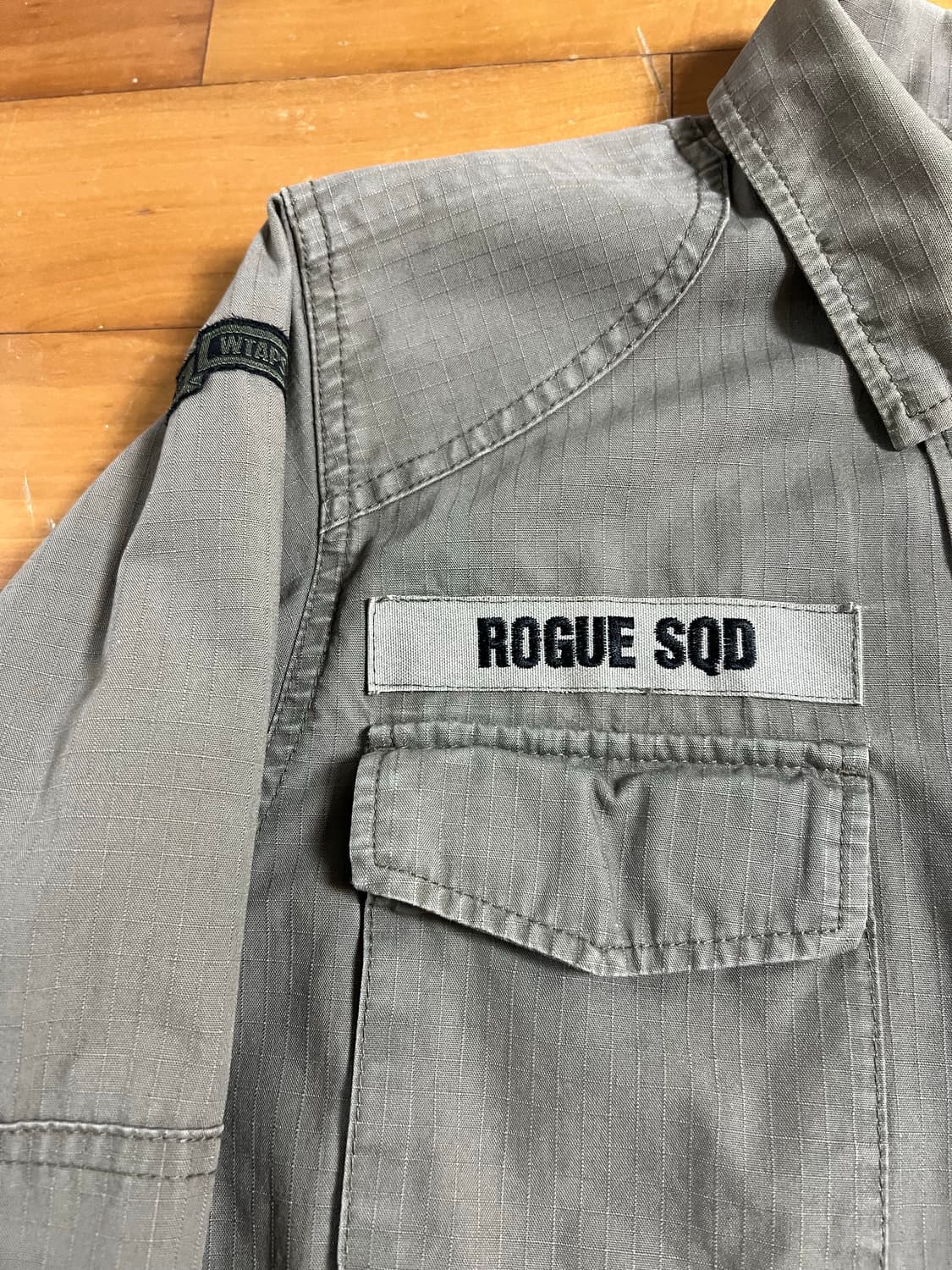 Rare) 00s wtaps military jacket 상품이미지3