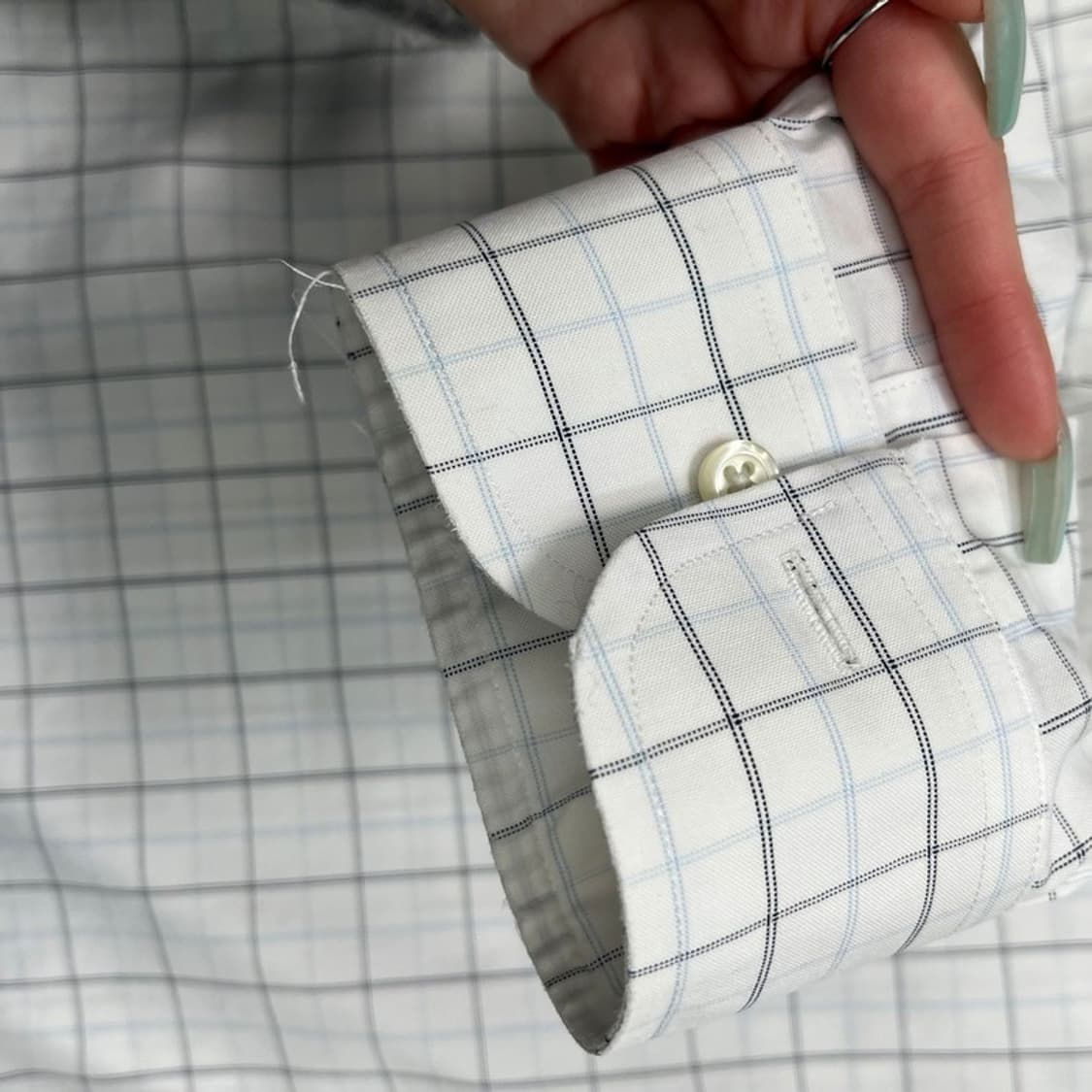 BROOKS BROTHERS 체크 셔츠 16½-33 상품이미지6