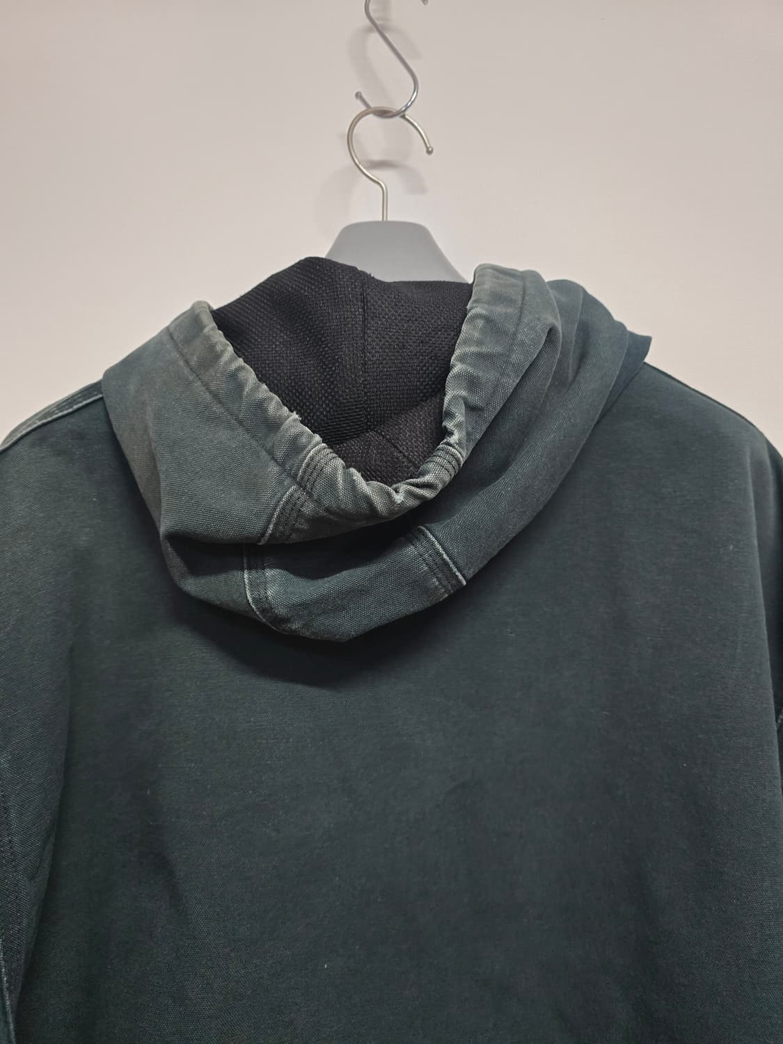 칼하트 후드 집업 자켓 그린 상품이미지5