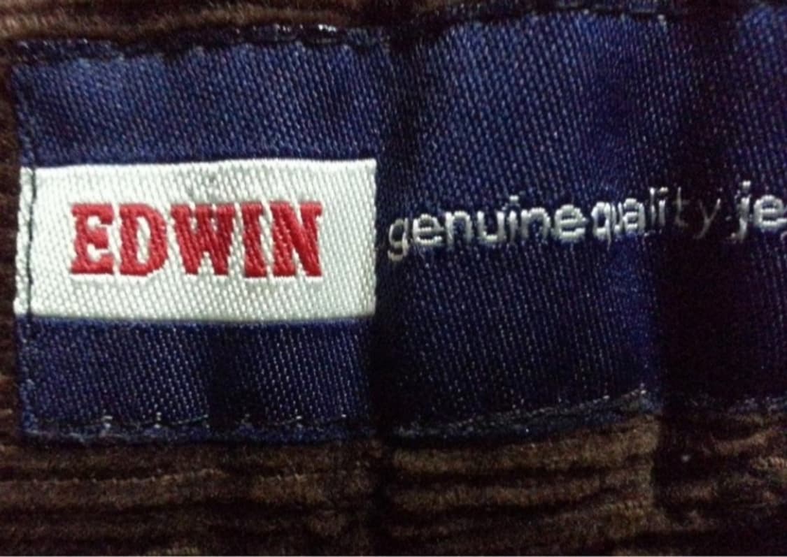 에드윈 골덴 팬츠 밤갈색 32인치 상품이미지3