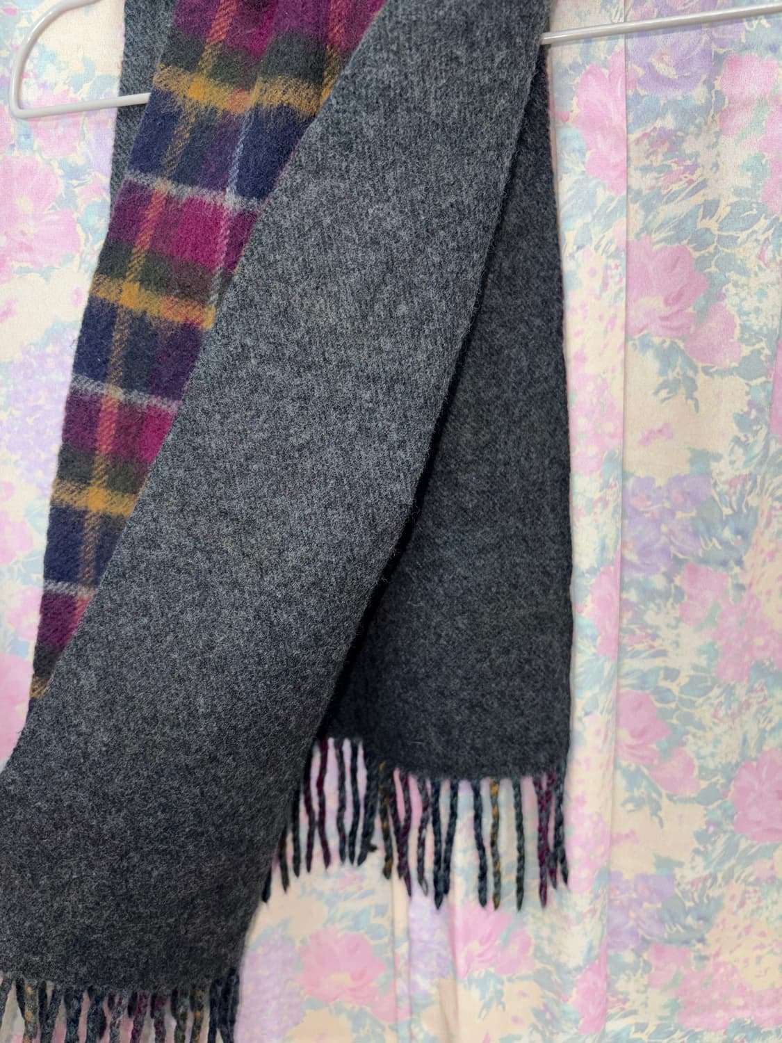 다채색 체크 머플러 상품이미지7