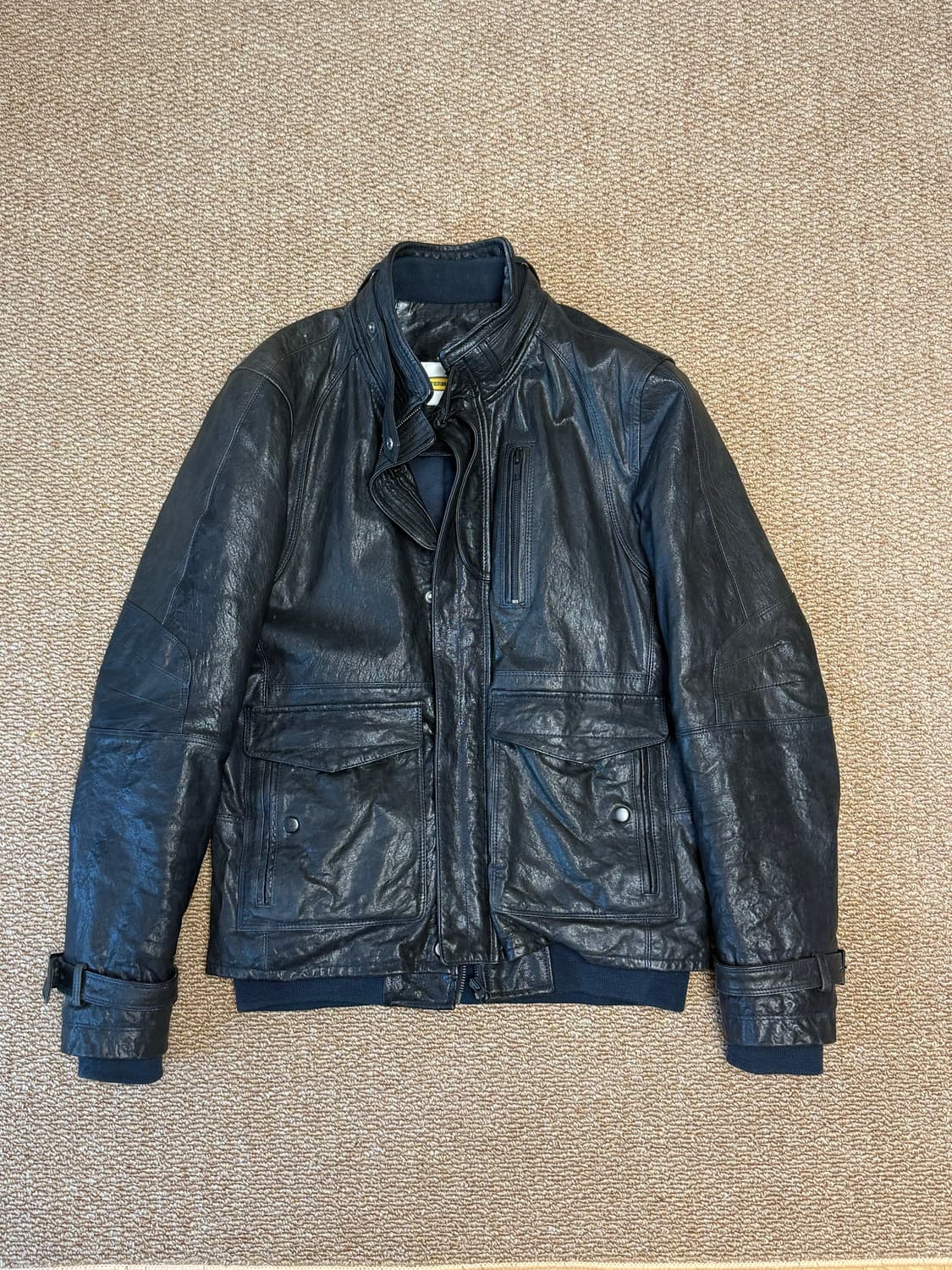 Intermezzo 레더 자켓 상품이미지1