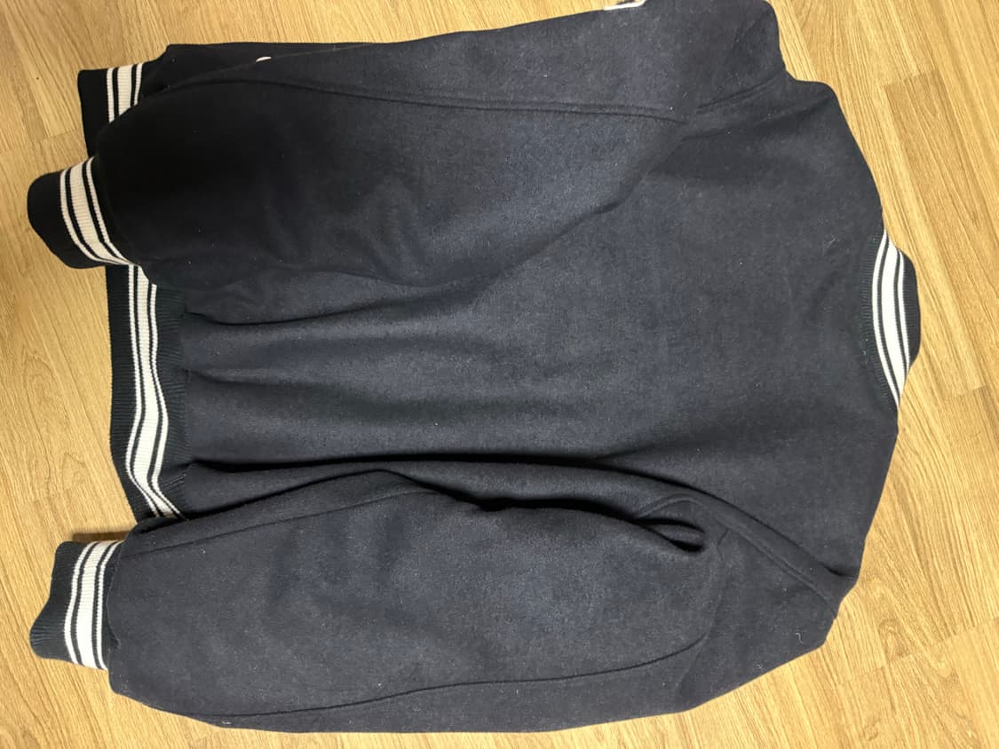 스투시 컴피티션 바시티 자켓 블랙 XL 상품이미지6