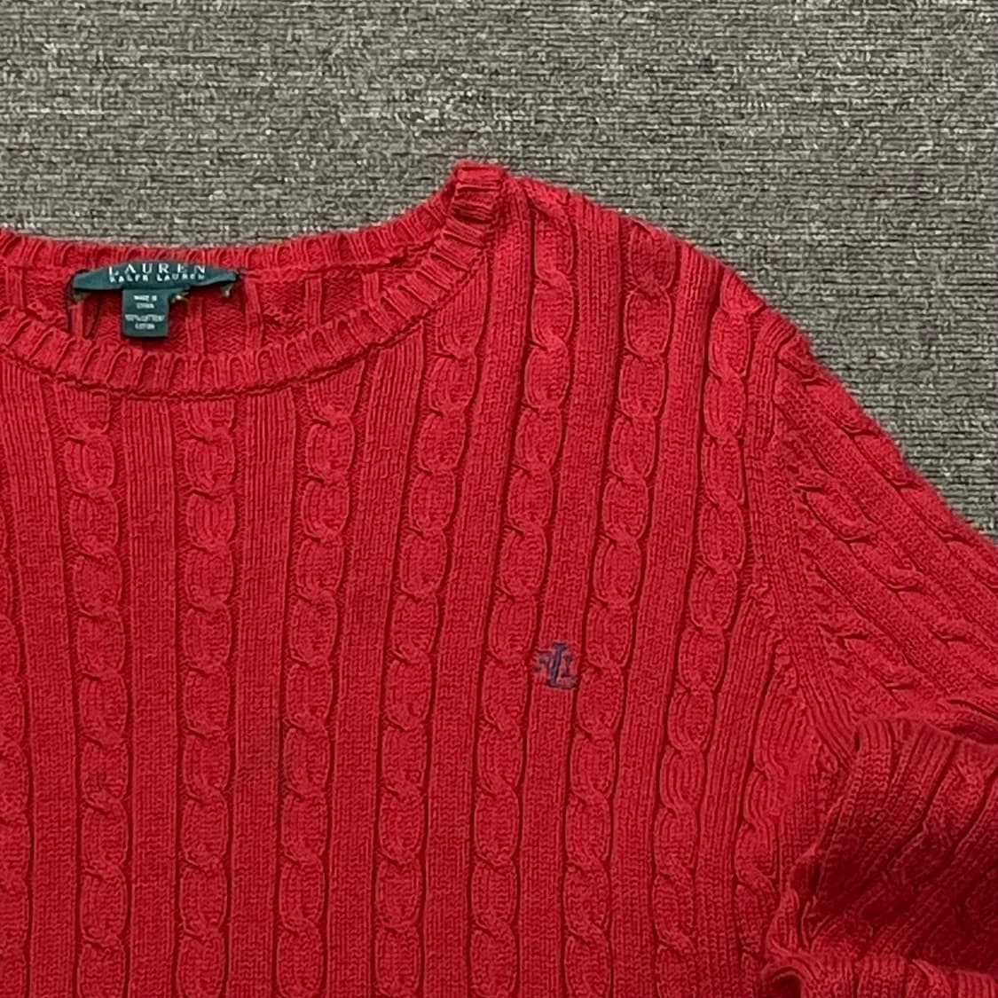 랄프 로렌 케이블 니트 상품이미지4