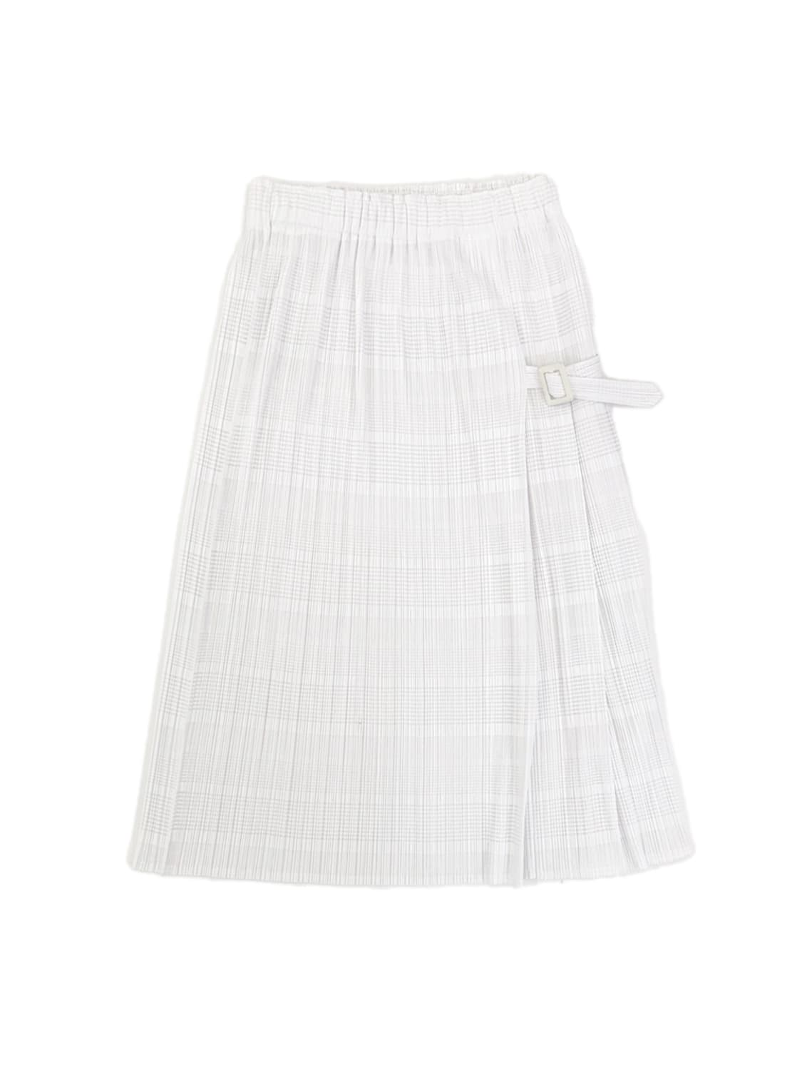 Pleats Please Check Skirt/ 1 상품이미지1