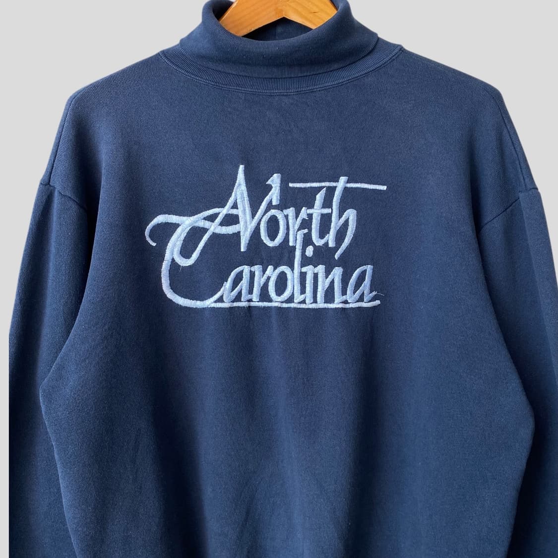 (XL)90s 빈티지 터틀넥 스웨트셔츠 맨투맨 상품이미지2