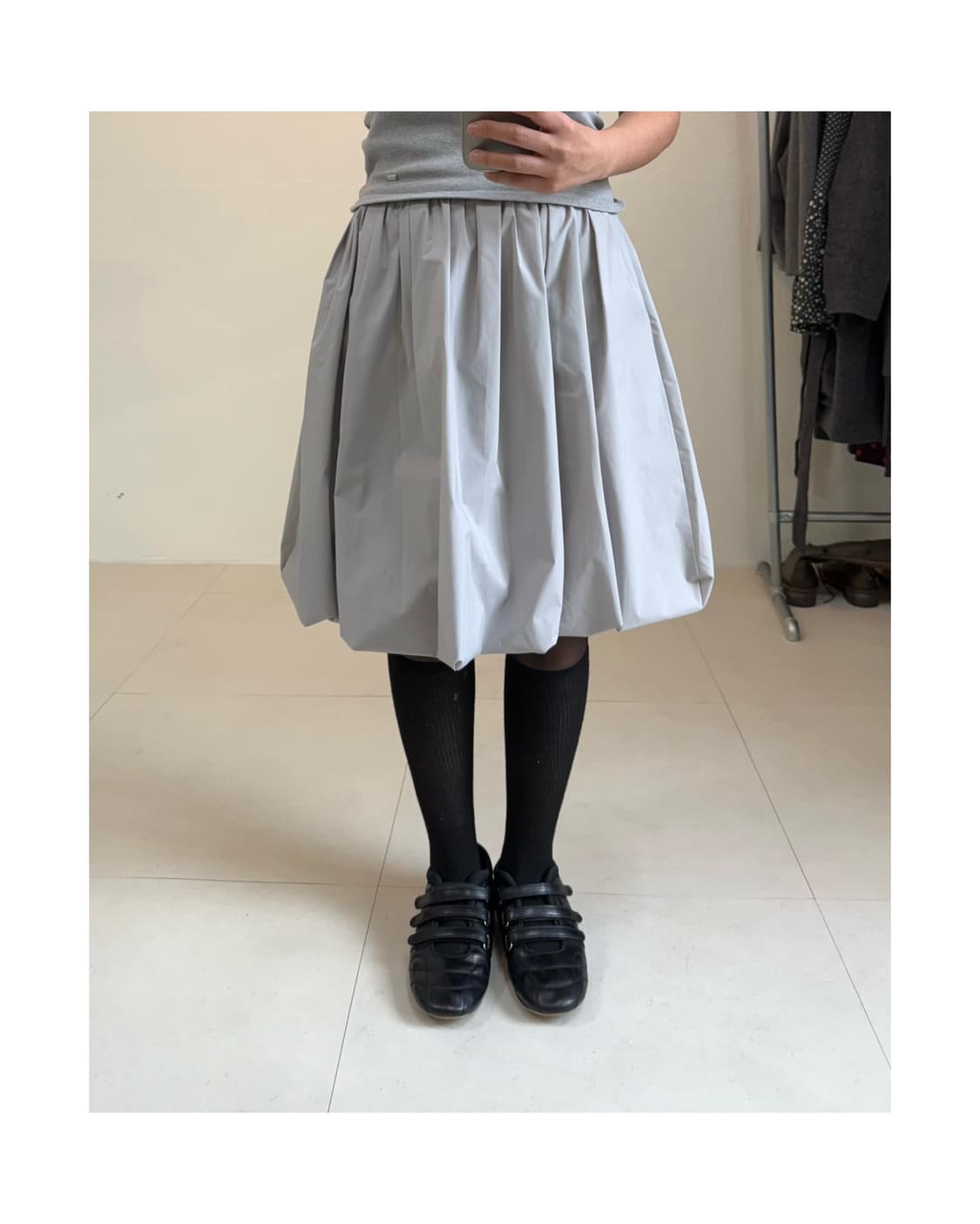 빈티지 볼륨 스커트 상품이미지1