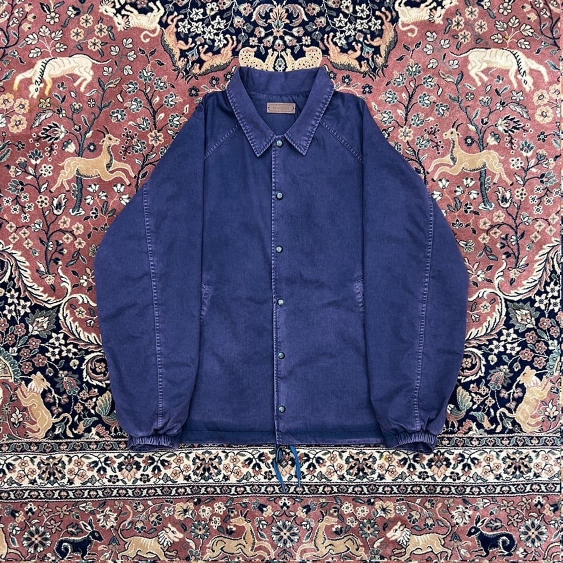 블랙아웃X느린양반 코치자켓 m 상품이미지1