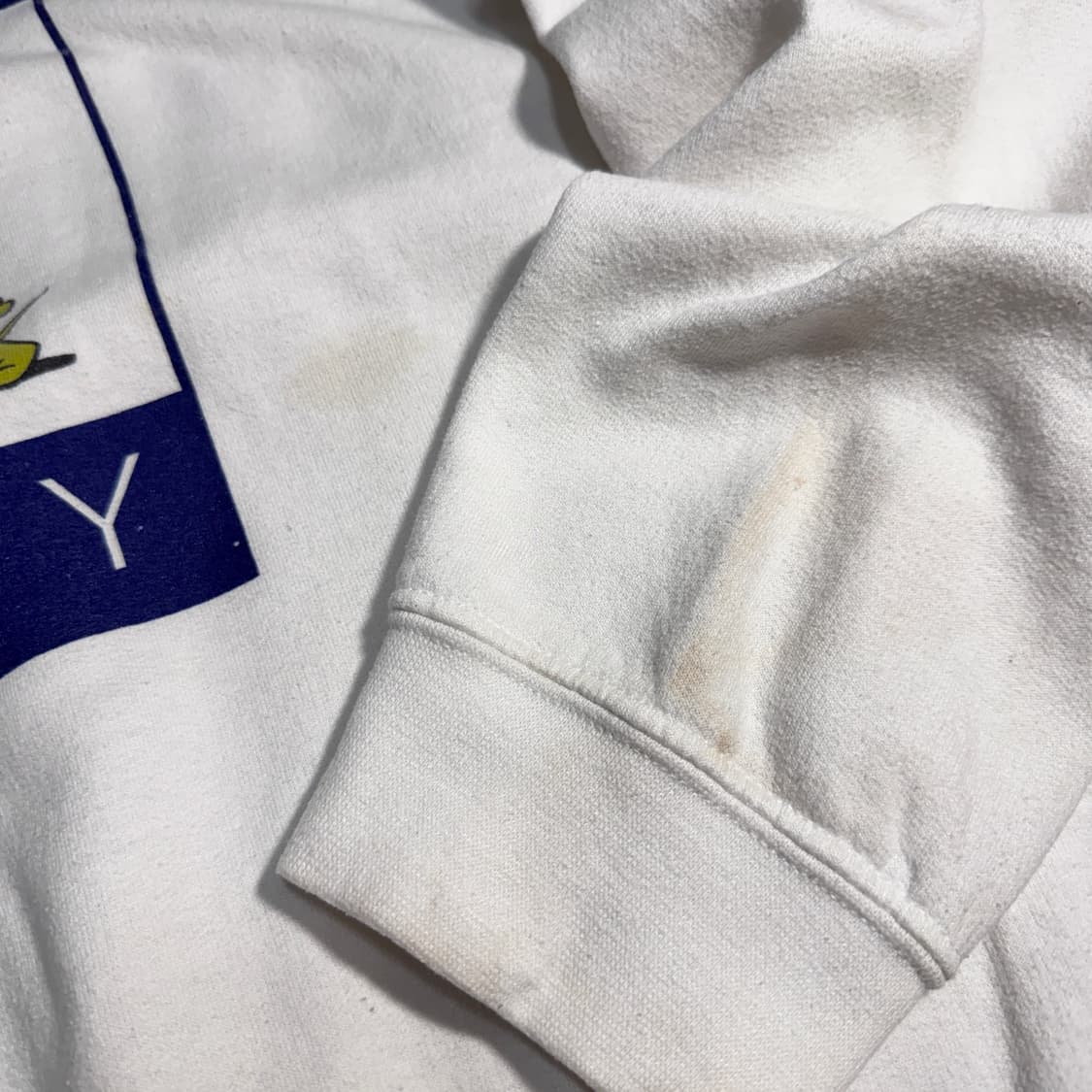 톰과제리 타미힐피거 패러디 스웻 맨투맨 화이트 상품이미지5