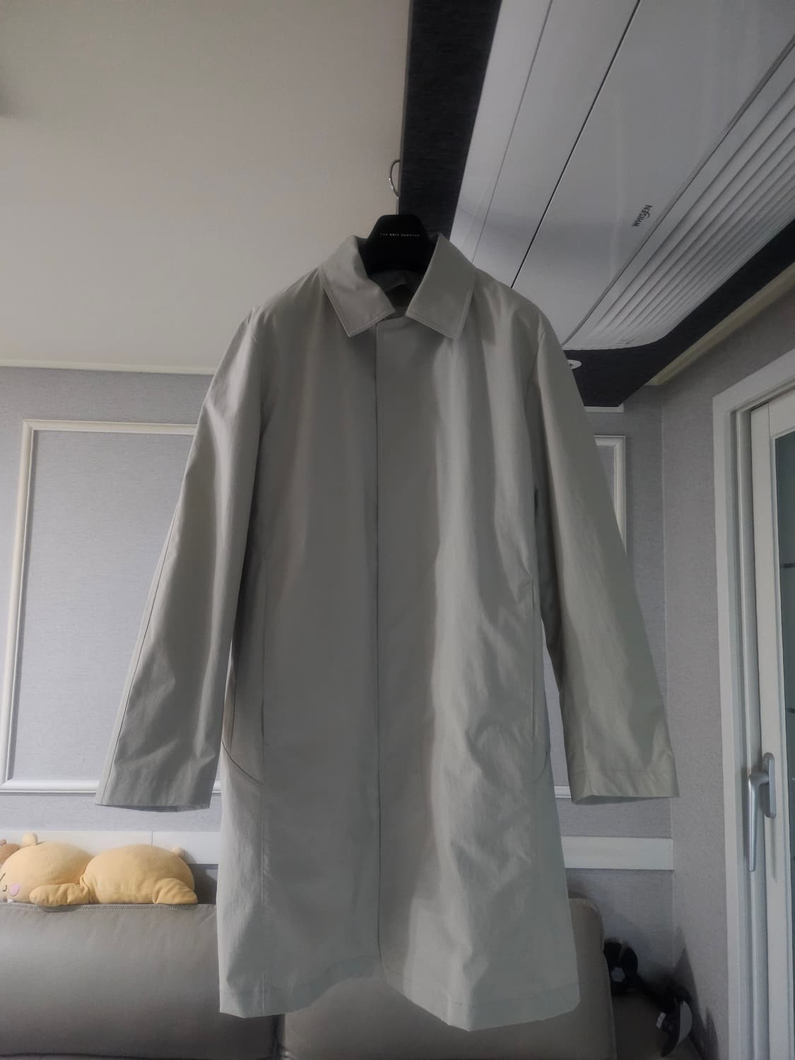 [새상품] 타임옴므 백 슬릿 트렌치 코트 100 상품이미지1