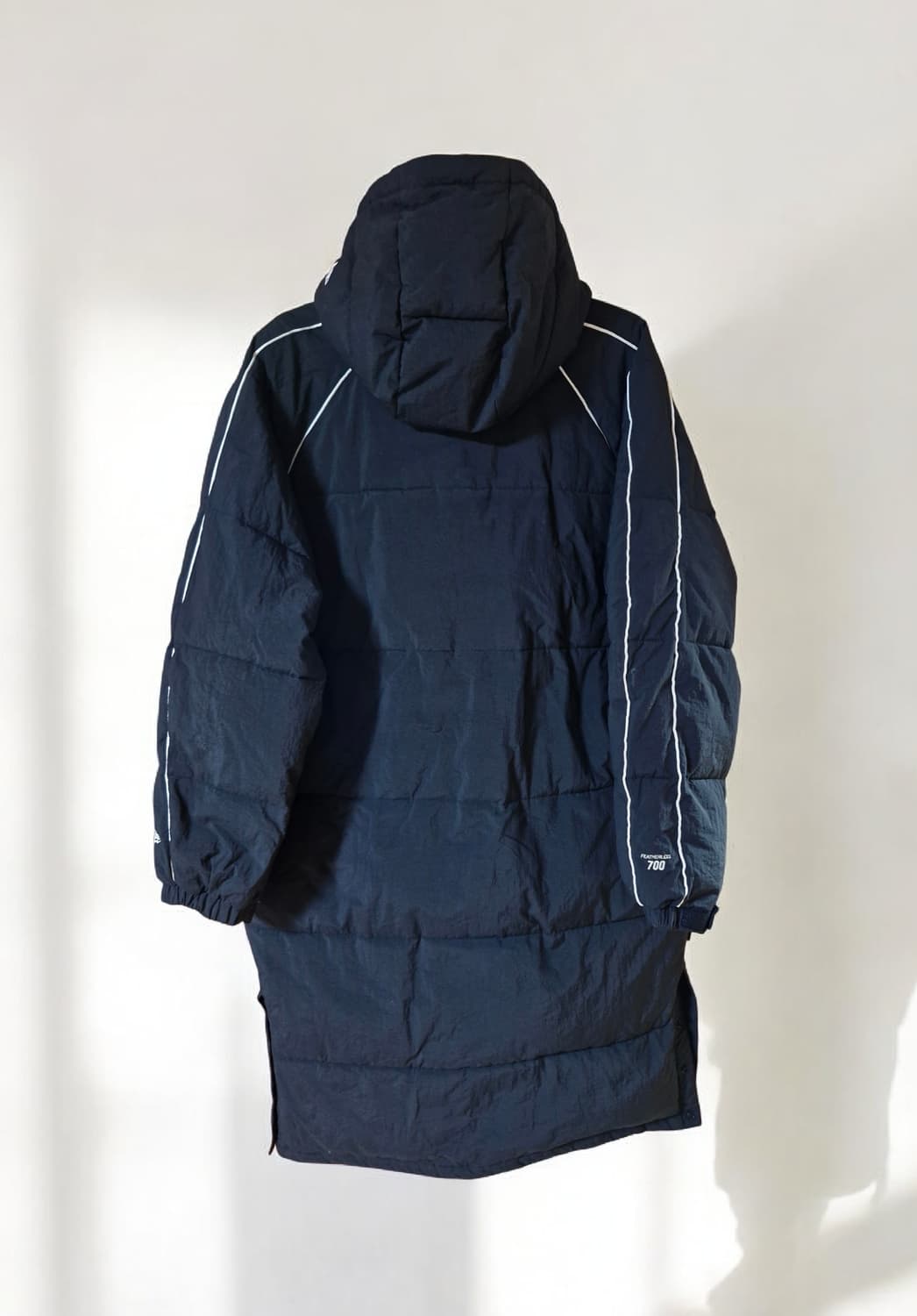 뉴에라 폴리 후드패딩 블랙 105 상품이미지2