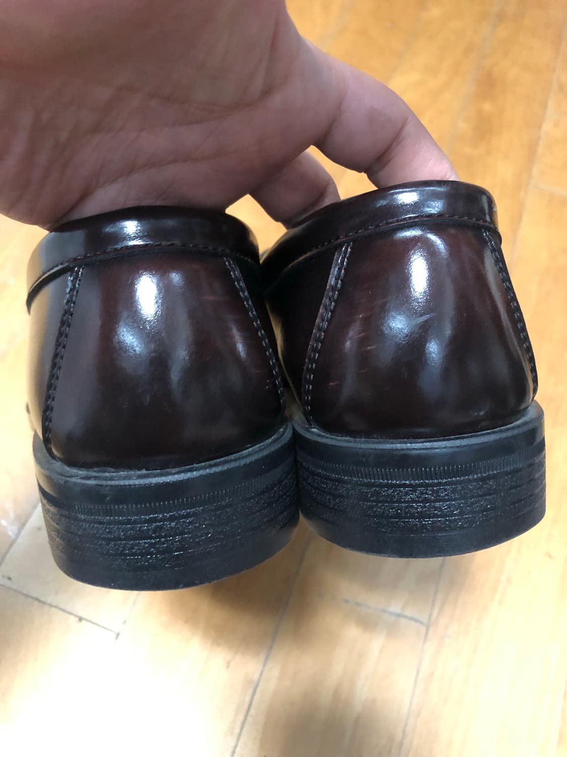 하루타 6550 페니로퍼 버건디 260 상품이미지7