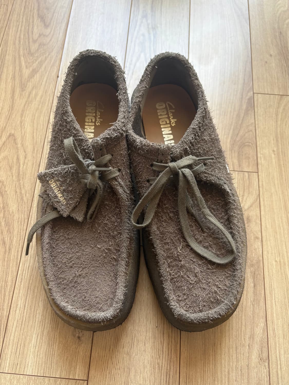 클락스 왈라비 컵 페일 카키 260 상품이미지1