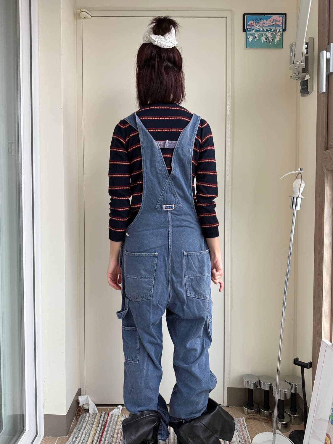 데님 오버롤 빈티지  상품이미지4