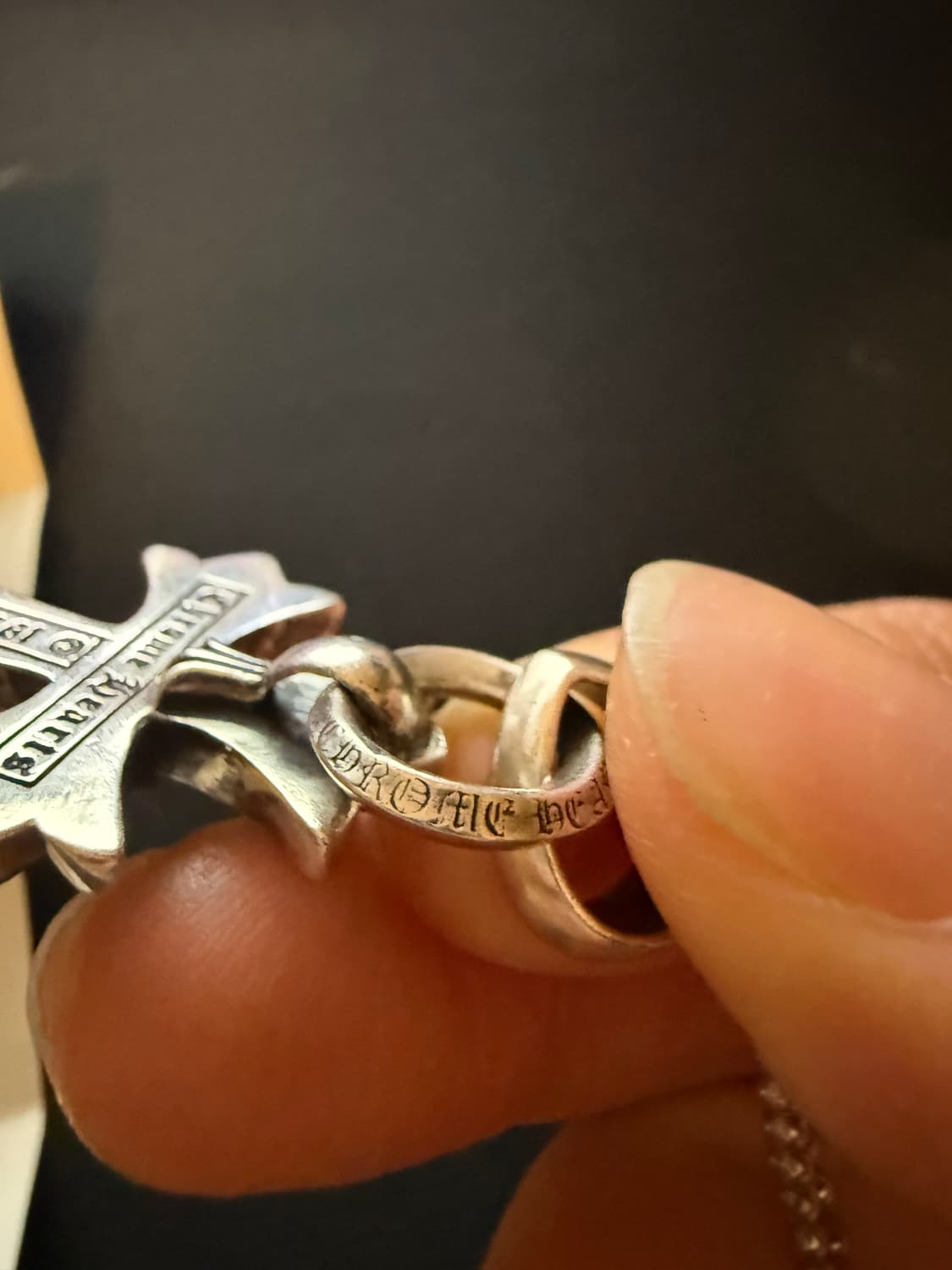 크롬하츠 스몰크로스 위드 베일 상품이미지3