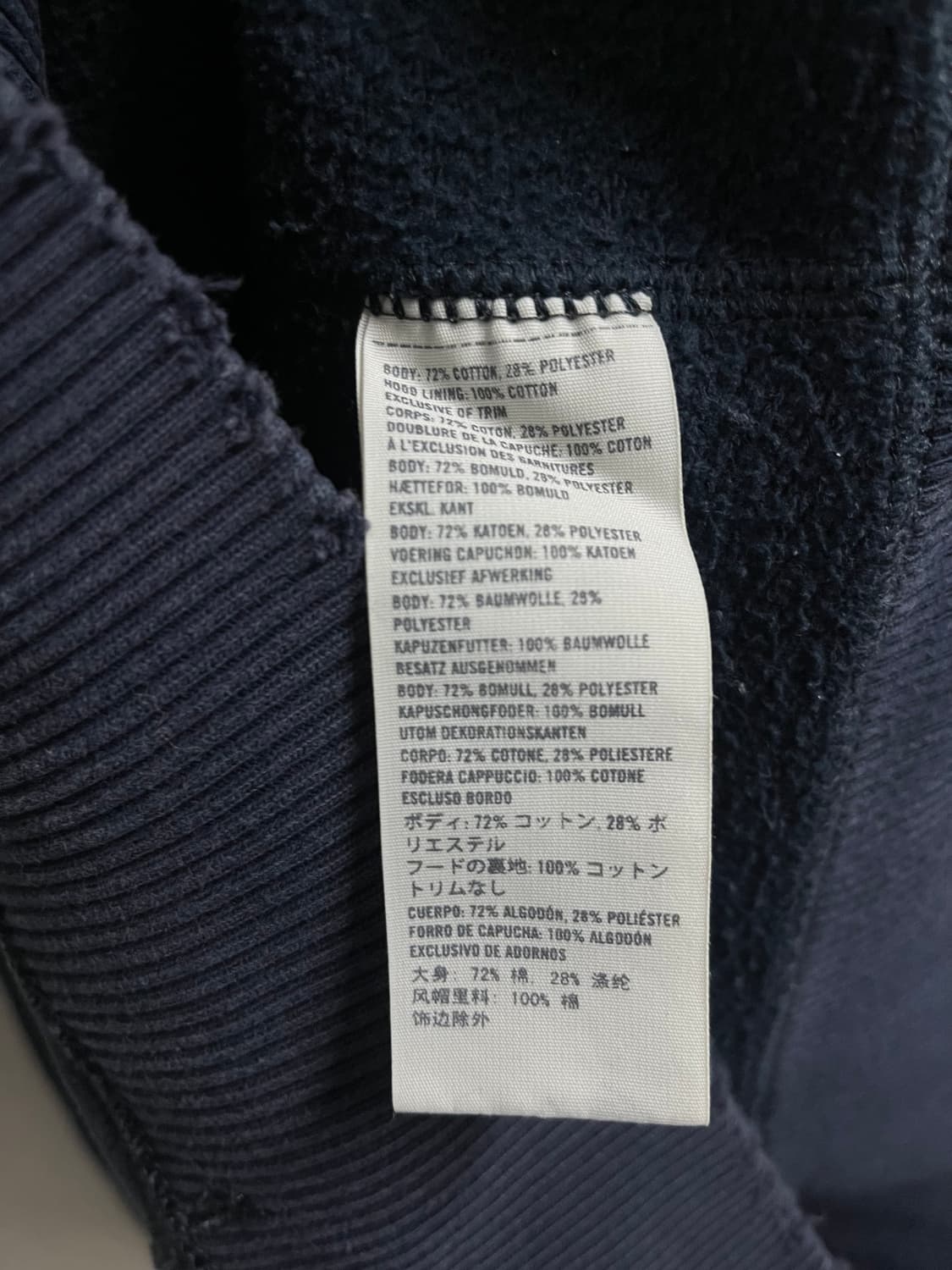 아베크롬비 네이비 후드티 상품이미지7