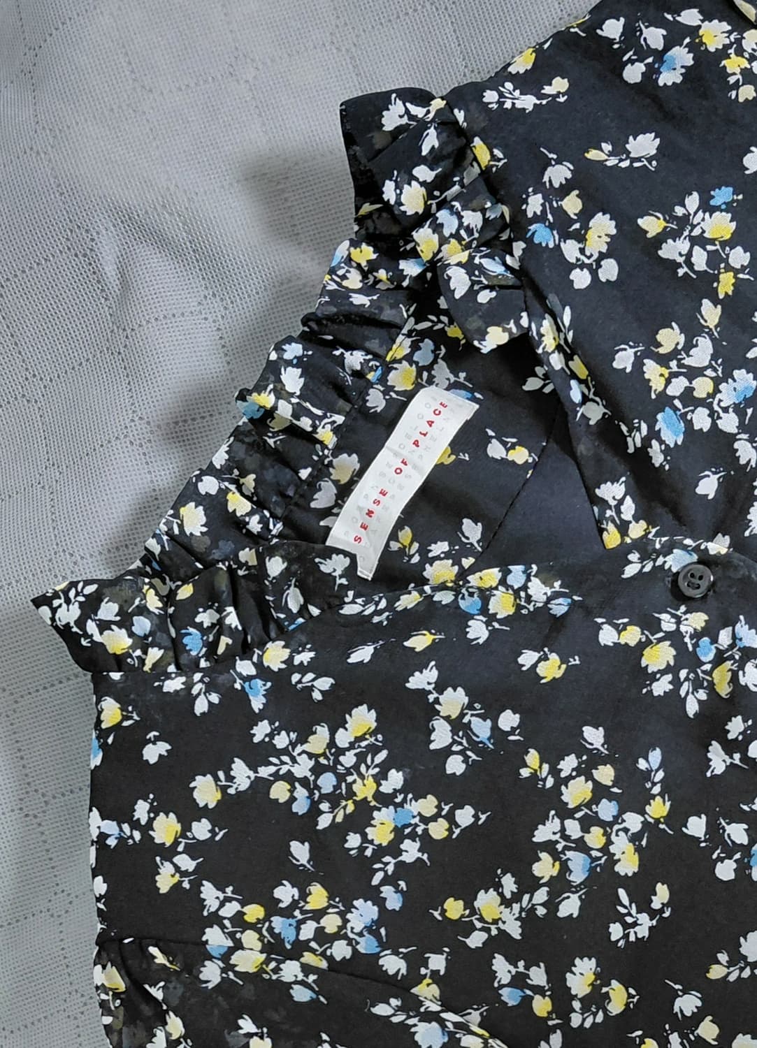 [FREE] 센스오브플레이스 어반리서치 플라워 셔링 롱 원피스 상품이미지10