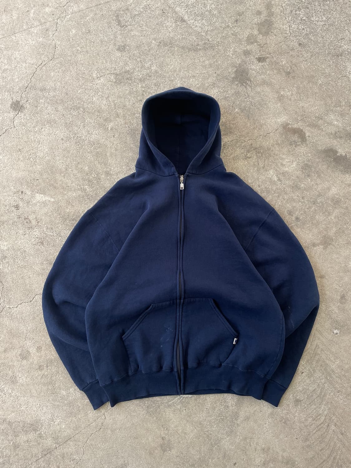 00s Russell Navy Hood zip 상품이미지1