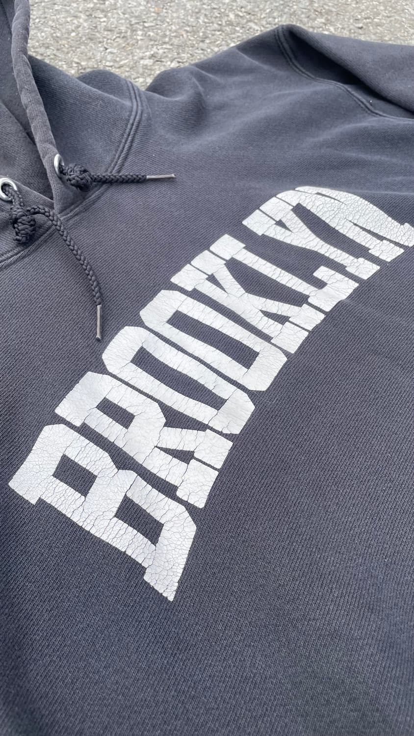 챔피온 브루클린 에이징 프린트 후드티 상품이미지3