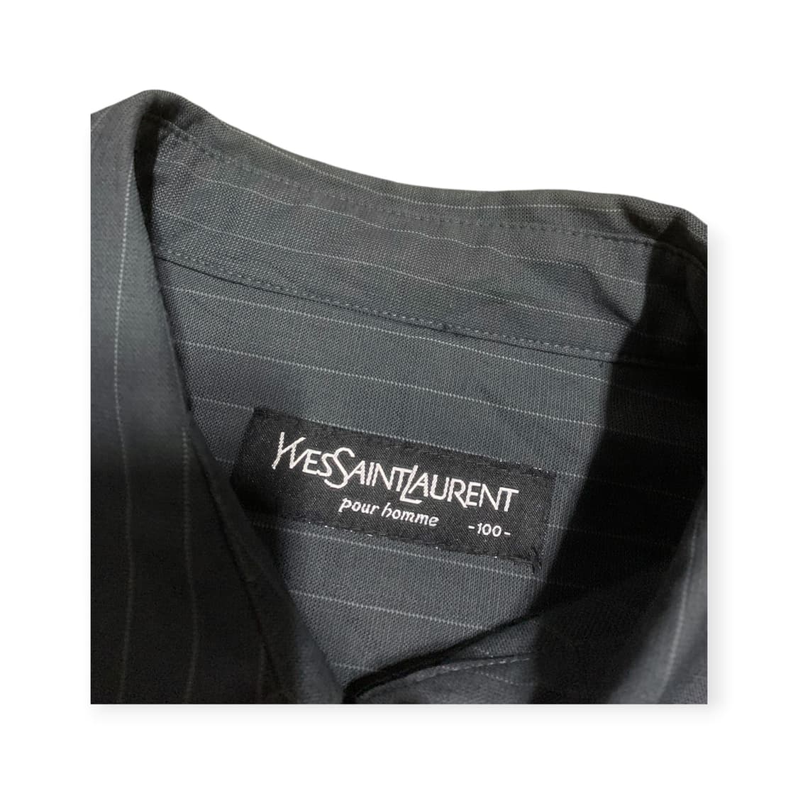 100)입생로랑 YSL 스트라이프 크롭 자켓 집업 상품이미지4