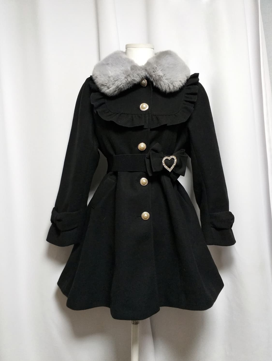 빈티지 코트 달천 대장 양산형지뢰계 공겜여주 캐캐체 히메로맨틱갸루 핀터깔 상품이미지1